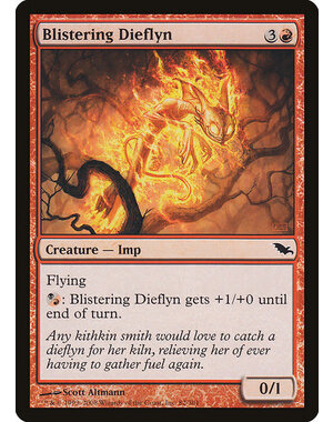 Magic: The Gathering Blistering Dieflyn (082) Moderately Played