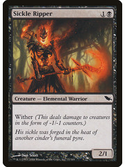 Magic: The Gathering Sickle Ripper (077) Moderately Played