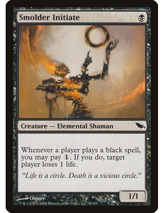 Magic: The Gathering Smolder Initiate (078) Lightly Played Foil