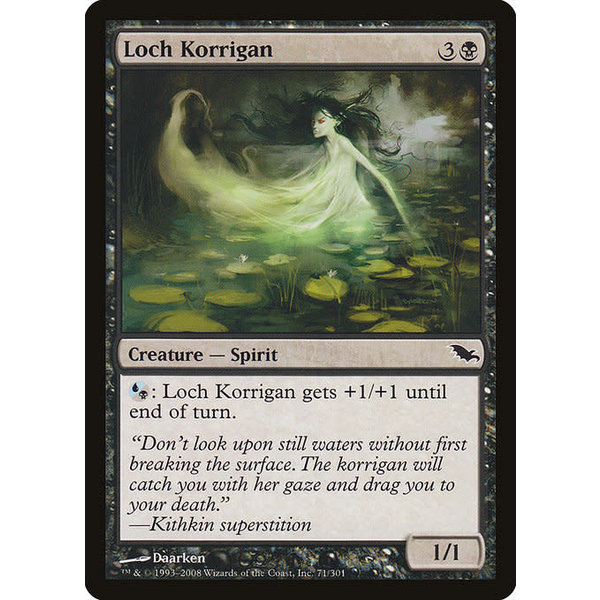 Magic: The Gathering Loch Korrigan (071) Moderately Played