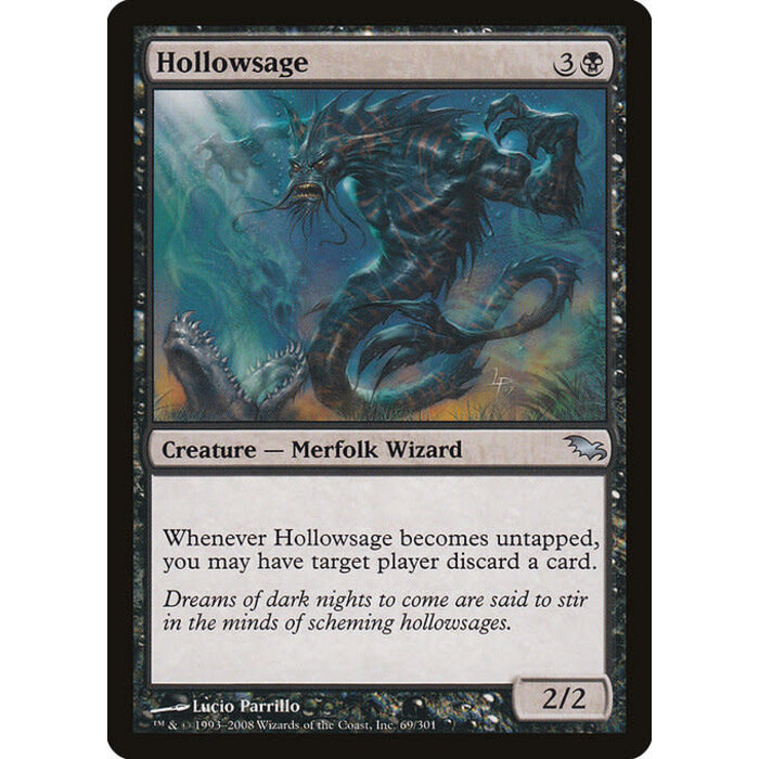 Magic: The Gathering Hollowsage (069) Moderately Played