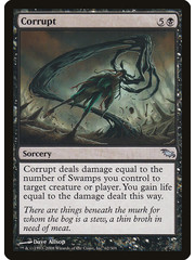 Magic: The Gathering Corrupt (062) Moderately Played