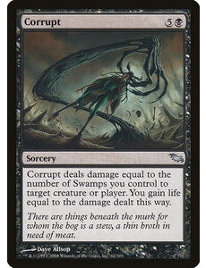 Magic: The Gathering Corrupt (062) Moderately Played