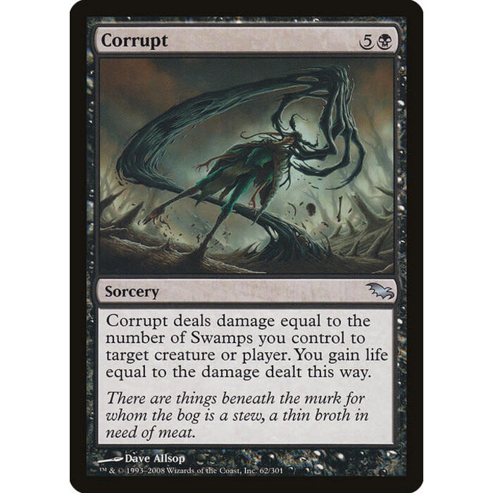 Magic: The Gathering Corrupt (062) Moderately Played