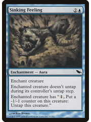 Magic: The Gathering Sinking Feeling (051) Moderately Played