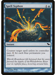 Magic: The Gathering Spell Syphon (052) Moderately Played