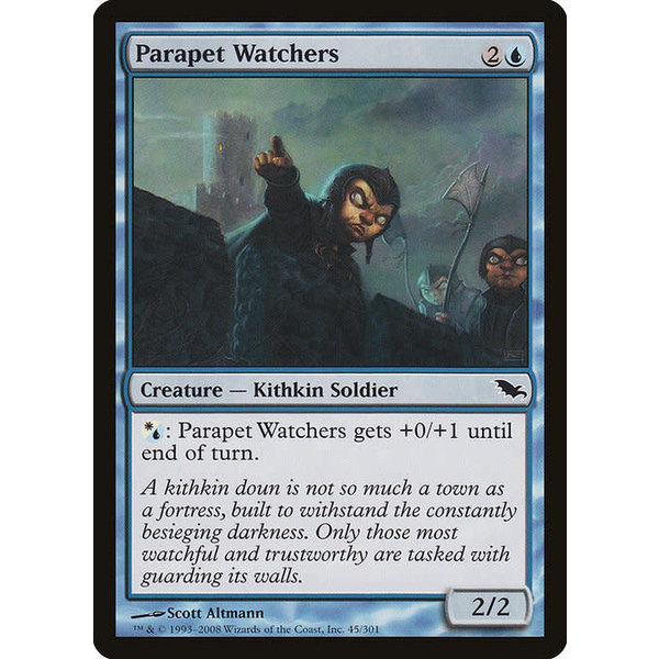 Magic: The Gathering Parapet Watchers (045) Moderately Played