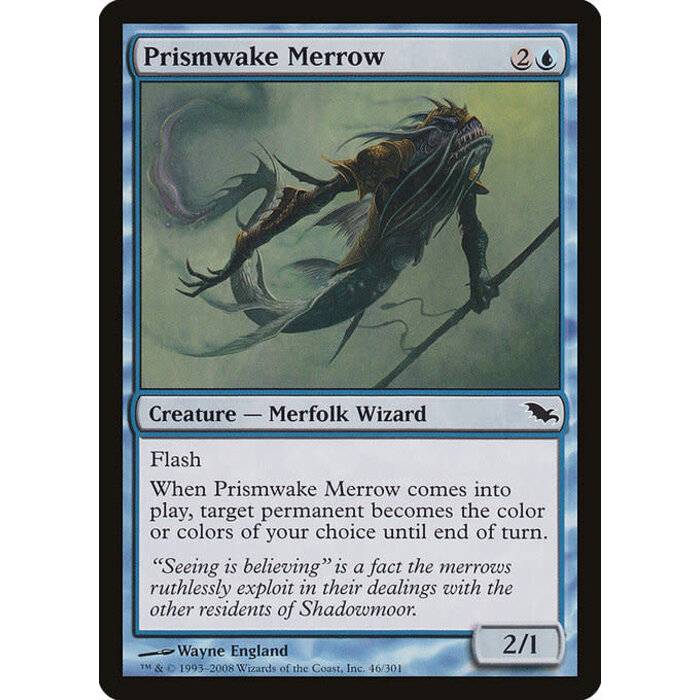 Magic: The Gathering Prismwake Merrow (046) Moderately Played