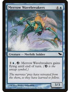 Magic: The Gathering Merrow Wavebreakers (044) Moderately Played