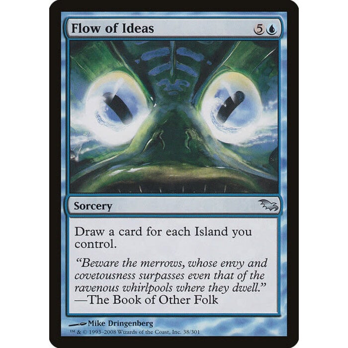 Magic: The Gathering Flow of Ideas (038) Moderately Played