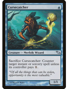 Magic: The Gathering Cursecatcher (034) Lightly Played