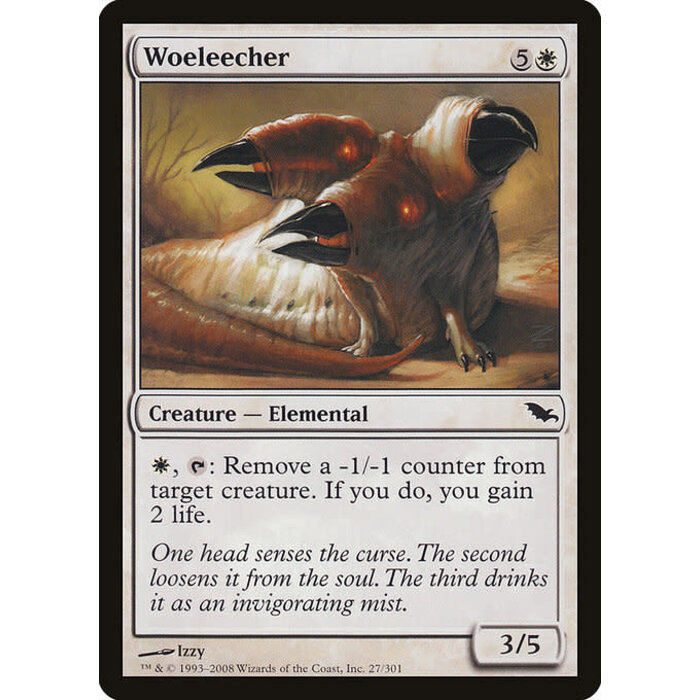 Magic: The Gathering Woeleecher (027) Moderately Played