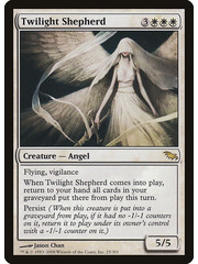 Magic: The Gathering Twilight Shepherd (025) Moderately Played