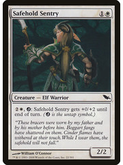 Magic: The Gathering Safehold Sentry (022) Moderately Played