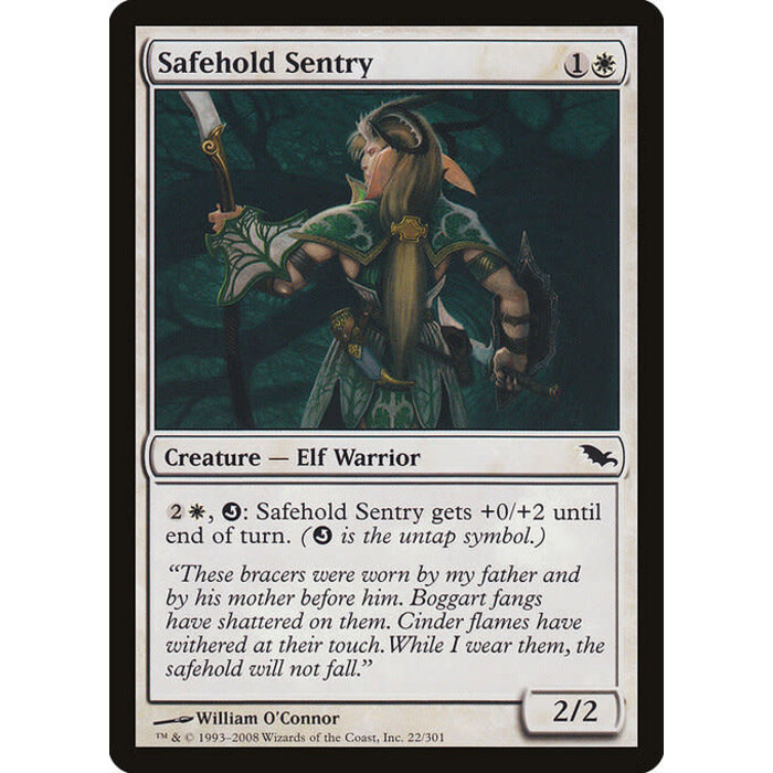 Magic: The Gathering Safehold Sentry (022) Moderately Played