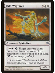 Magic: The Gathering Pale Wayfarer (017) Moderately Played