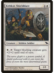 Magic: The Gathering Kithkin Shielddare (010) Moderately Played