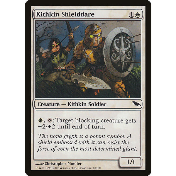 Magic: The Gathering Kithkin Shielddare (010) Moderately Played