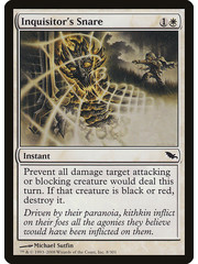 Magic: The Gathering Inquisitor's Snare (008) Moderately Played