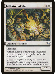 Magic: The Gathering Kithkin Rabble (009) Moderately Played
