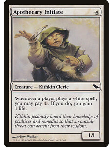 Magic: The Gathering Apothecary Initiate (001) Moderately Played