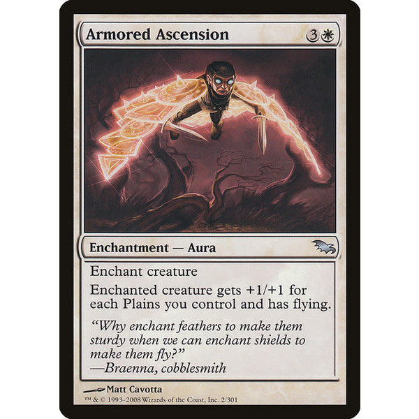 Magic: The Gathering Armored Ascension (002) Moderately Played
