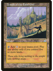 Magic: The Gathering Temple of the False God (143) Lightly Played