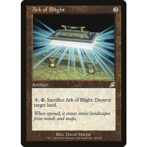 Magic: The Gathering Ark of Blight (140) Lightly Played