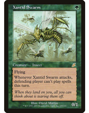 Magic: The Gathering Xantid Swarm (135) Moderately Played