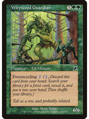 Magic: The Gathering Wirewood Guardian (132) Lightly Played