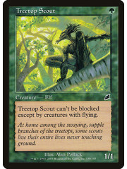 Magic: The Gathering Treetop Scout (130) Lightly Played
