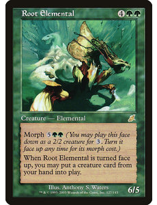 Magic: The Gathering Root Elemental (127) Moderately Played