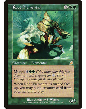 Magic: The Gathering Root Elemental (127) Moderately Played