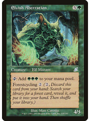 Magic: The Gathering Elvish Aberration (118) Lightly Played