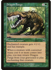 Magic: The Gathering Dragon Fangs (117) Lightly Played