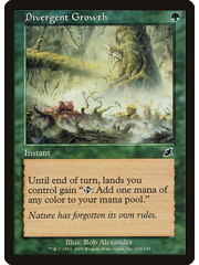 Magic: The Gathering Divergent Growth (116) Moderately Played