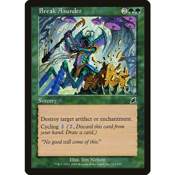 Magic: The Gathering Break Asunder (113) Lightly Played