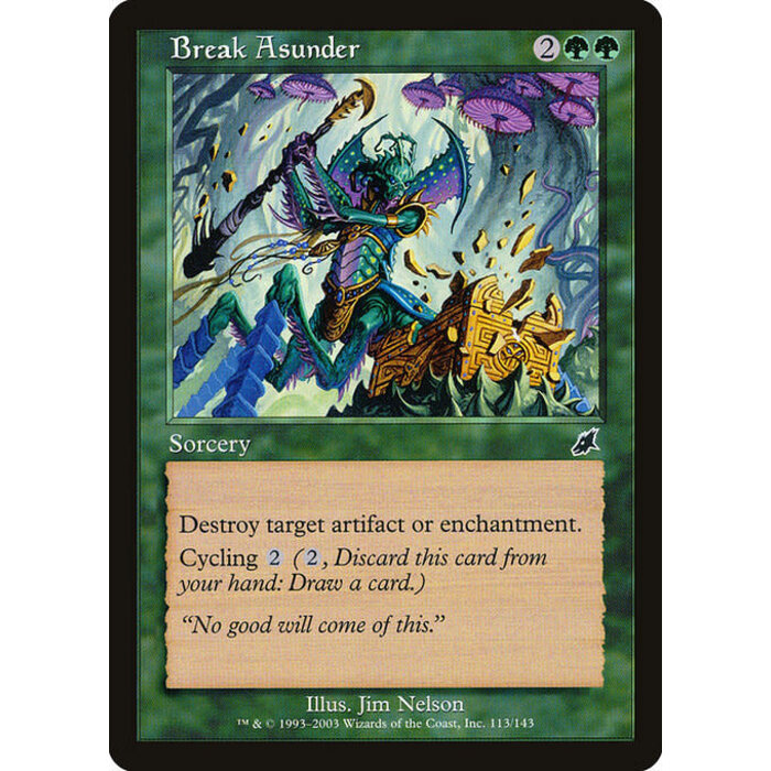 Magic: The Gathering Break Asunder (113) Moderately Played