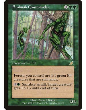 Magic: The Gathering Ambush Commander (111) Moderately Played