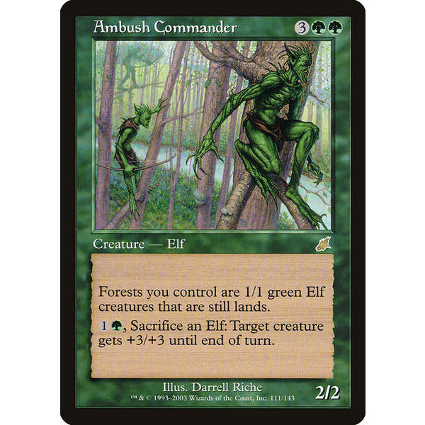 Magic: The Gathering Ambush Commander (111) Heavily Played