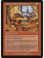 Magic: The Gathering Uncontrolled Infestation (108) Lightly Played