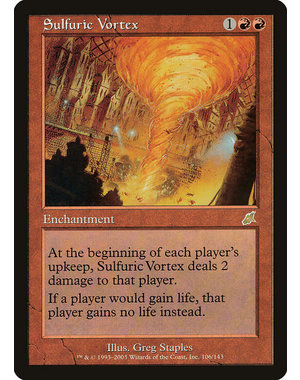 Magic: The Gathering Sulfuric Vortex (106) Lightly Played