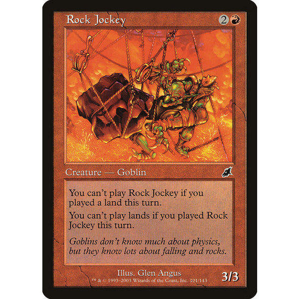 Magic: The Gathering Rock Jockey (101) Lightly Played