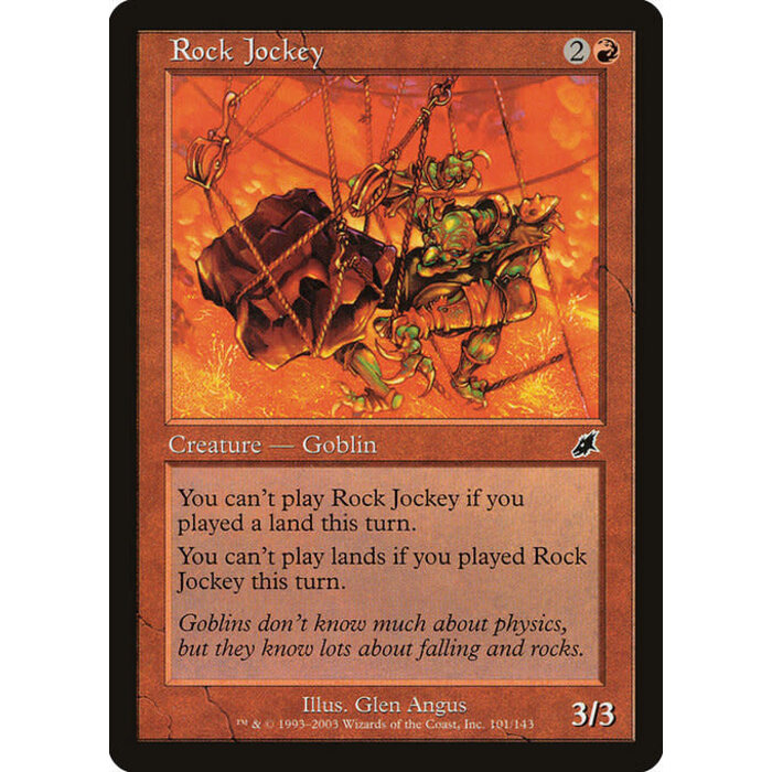 Magic: The Gathering Rock Jockey (101) Lightly Played