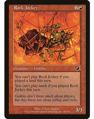 Magic: The Gathering Rock Jockey (101) Moderately Played