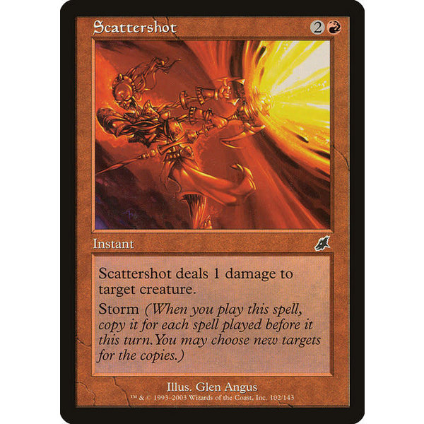 Magic: The Gathering Scattershot (102) Lightly Played