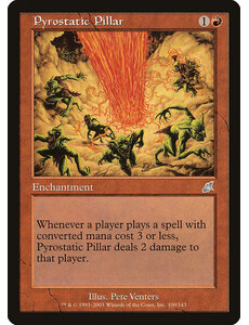 Magic: The Gathering Pyrostatic Pillar (100) Lightly Played