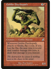 Magic: The Gathering Goblin Psychopath (095) Lightly Played