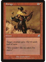 Magic: The Gathering Enrage (091) Lightly Played