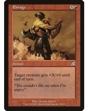 Magic: The Gathering Enrage (091) Lightly Played